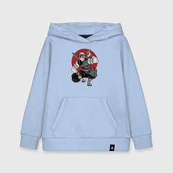 Толстовка детская хлопковая Тенген Японский стиль, цвет: мягкое небо