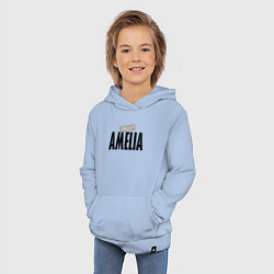 Толстовка детская хлопковая Unreal Amelia, цвет: мягкое небо — фото 2