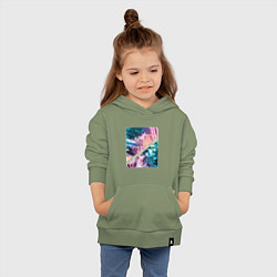 Толстовка детская хлопковая Рохан Кишибе из ДжоДжо, цвет: авокадо — фото 2