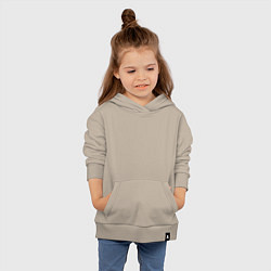 Толстовка детская хлопковая Обезьяны в шляпе и рубашке, цвет: миндальный — фото 2