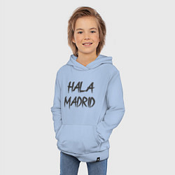 Толстовка детская хлопковая Hala - Madrid, цвет: мягкое небо — фото 2