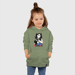 Толстовка детская хлопковая Jill RE3, цвет: авокадо — фото 2