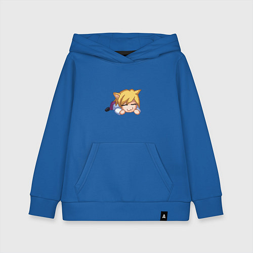 Детская толстовка-худи Неко-Арк / Синий – фото 1