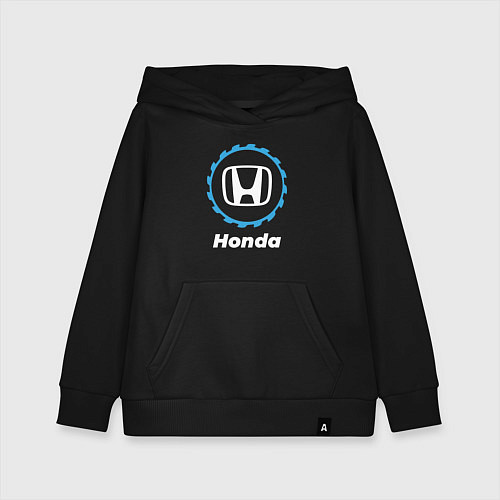 Детская толстовка-худи Honda в стиле Top Gear / Черный – фото 1