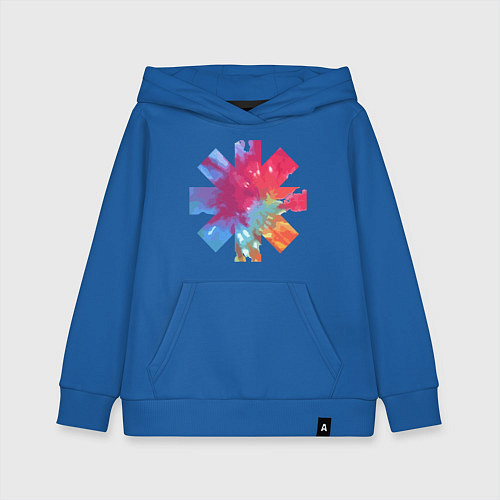 Детская толстовка-худи RHCP Color / Синий – фото 1