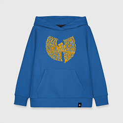 Толстовка детская хлопковая Wu-Tang - 30 Years, цвет: синий