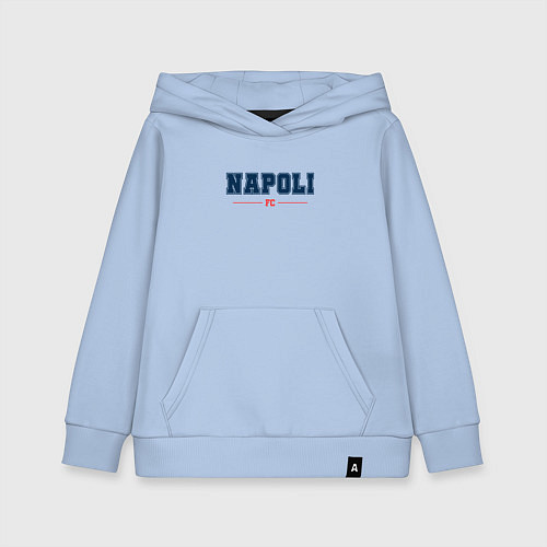 Детская толстовка-худи Napoli FC Classic / Мягкое небо – фото 1