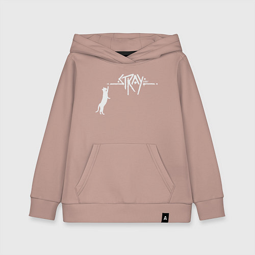 Детская толстовка-худи Stray Street / Пыльно-розовый – фото 1