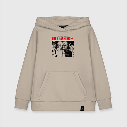 Детская толстовка-худи Sus 50 mejores canciones - The Cranberries / Миндальный – фото 1