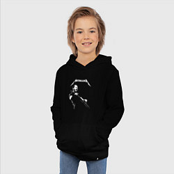 Толстовка детская хлопковая James Hetfield, цвет: черный — фото 2