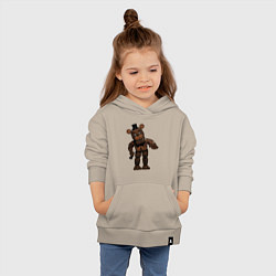 Толстовка детская хлопковая Фредди сломан, цвет: миндальный — фото 2