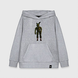 Толстовка детская хлопковая Springtrap, цвет: меланж