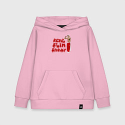 Толстовка детская хлопковая Eminem: Real Slim Shady, цвет: светло-розовый