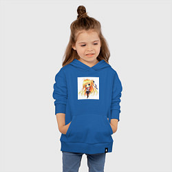 Толстовка детская хлопковая Красивая Юки Асуна, цвет: синий — фото 2