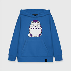 Толстовка детская хлопковая Totoro Frieza, цвет: синий