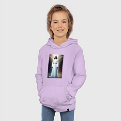Толстовка детская хлопковая Иисус Христос, цвет: лаванда — фото 2