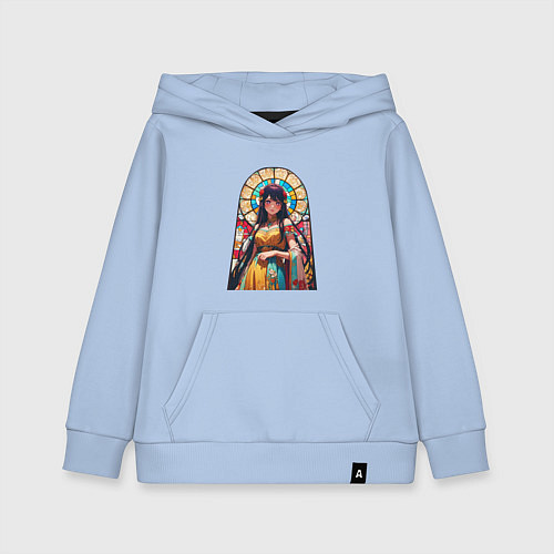 Детская толстовка-худи Ай хоширо - витраж / Мягкое небо – фото 1