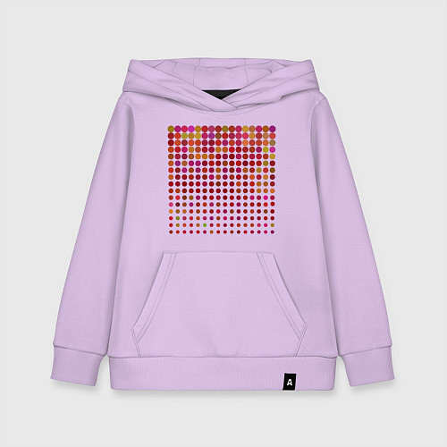 Детская толстовка-худи Конфетти / Лаванда – фото 1