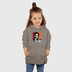 Толстовка детская хлопковая Тотти легенда, цвет: утренний латте — фото 2