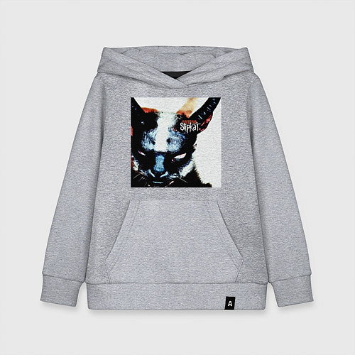 Детская толстовка-худи Slipkat Meowa / Меланж – фото 1