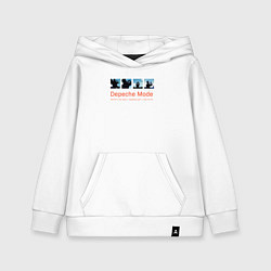 Толстовка детская хлопковая Depeche Mode - World In My Eyes Single, цвет: белый