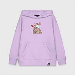 Детская толстовка-худи Дед мороз уже едет