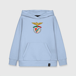 Толстовка детская хлопковая Benfica club, цвет: мягкое небо