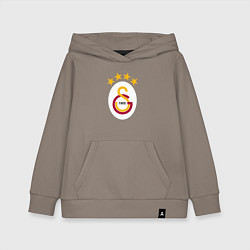Толстовка детская хлопковая Galatasaray fc sport, цвет: утренний латте