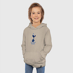 Толстовка детская хлопковая Tottenham Hotspur fc sport, цвет: миндальный — фото 2