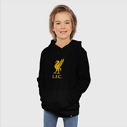 Толстовка детская хлопковая Liverpool sport fc, цвет: черный — фото 2