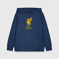 Толстовка детская хлопковая Liverpool sport fc, цвет: тёмно-синий