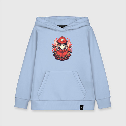 Детская толстовка-худи СССР вайфу / Мягкое небо – фото 1