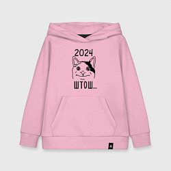 Детская толстовка-худи 2024 - мемный кот