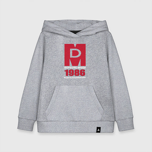 Детская толстовка-худи Depeche Mode - Black Celebration album merch / Меланж – фото 1