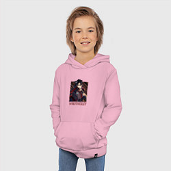 Толстовка детская хлопковая Герцог Ризли, цвет: светло-розовый — фото 2