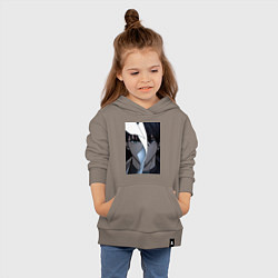 Толстовка детская хлопковая Всеведущий читатель Ким Докча и Ю Чжун Хек, цвет: утренний латте — фото 2