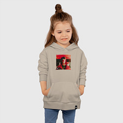 Толстовка детская хлопковая Ghetto garden, цвет: миндальный — фото 2