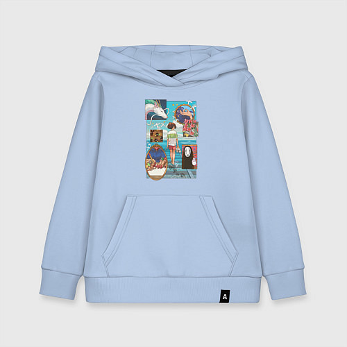 Детская толстовка-худи Экспозиция - Унесенные призраками / Мягкое небо – фото 1