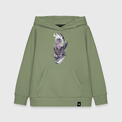 Толстовка детская хлопковая Re:Zero Рем горничная, цвет: авокадо