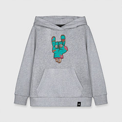 Детская толстовка-худи Рок зомби