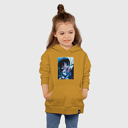 Толстовка детская хлопковая Ванитас мемуар, цвет: горчичный — фото 2
