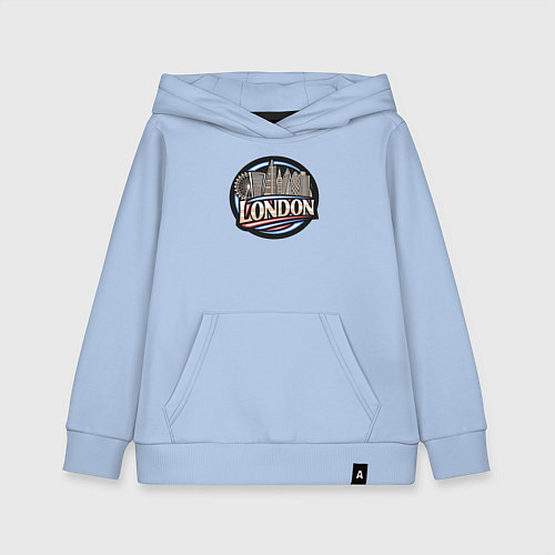 Детская толстовка-худи City London / Мягкое небо – фото 1