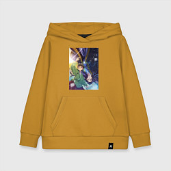 Толстовка детская хлопковая Монолог фармацевта Маомао Жэньши, цвет: горчичный