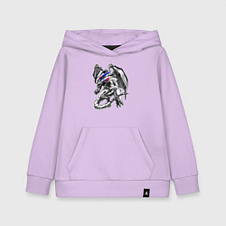 Толстовка детская хлопковая BMW S100RR Drago, цвет: лаванда