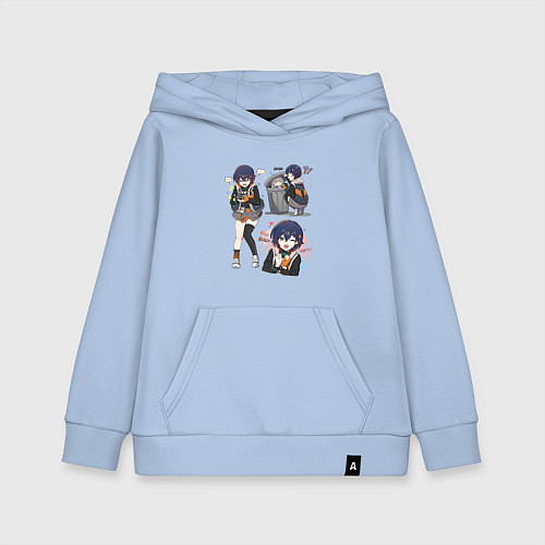 Детская толстовка-худи Такая разная Ellen Joe - Zenless zone / Мягкое небо – фото 1