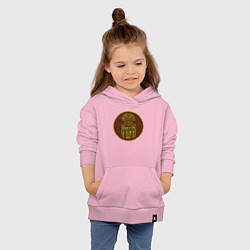 Толстовка детская хлопковая Аксум из Total War: Attila, цвет: светло-розовый — фото 2