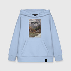 Детская толстовка-худи Leonid деревушка