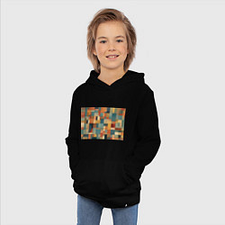 Толстовка детская хлопковая Inspired by Paul Klee, цвет: черный — фото 2