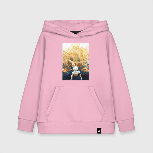Детская толстовка-худи Для тебя Бессмертный Фуши Джоан / Светло-розовый – фото 1