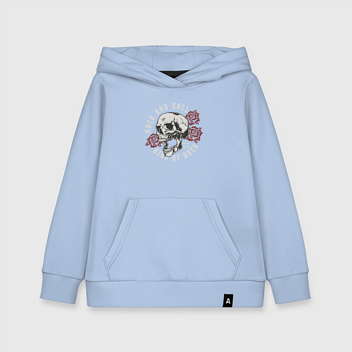 Детская толстовка-худи Король рок н ролла / Мягкое небо – фото 1